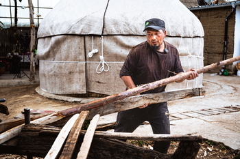 Day 1 - Creazione Yurta - 6