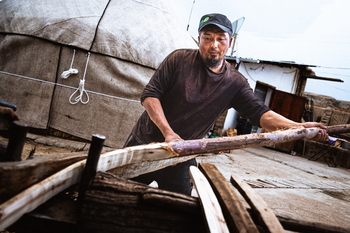 Day 1 - Creazione Yurta - 8